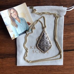 Kendra Scott Aiden Gold and Silver Necklace